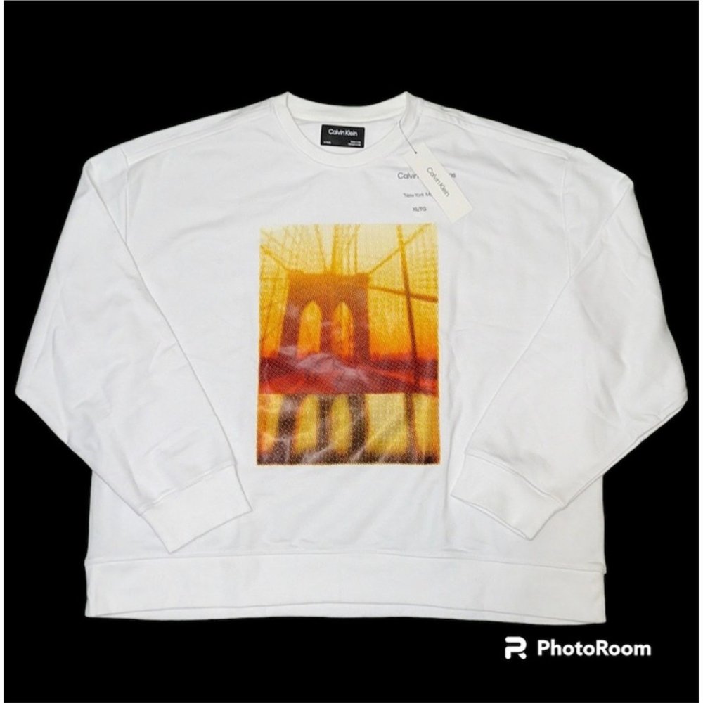 New Calvin Klein New York Moment Sweatshirt Men’s Size Large